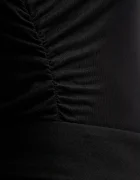 DKNY Блуза дамска в черно с изчистен дизайн W3384RAS
