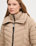 DKNY дълго яке дамско бежово DLEMPN46