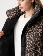 DKNY късо яке дамско кафяво DP6J9673