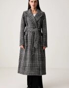DKNY палто дамско с вълна многоцветно DLEMWW78