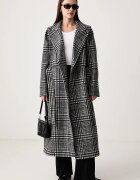 DKNY палто дамско с вълна многоцветно DLEMWW78