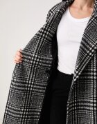 DKNY палто дамско с вълна многоцветно DLEMWW78