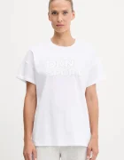 DKNY Памучна тениска дамска в бяло DP5T1346