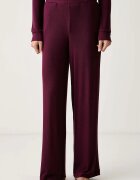 DKNY пижама дамска от вискоза бордо YI80136
