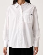 DKNY риза дамска от памук бяла DJ6W2325