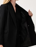 DKNY сако с двуредно закопчаване дамско черно UG6J2708