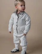 Donsje Бебешка памучна жилетка Dieck Cardigan Lammies