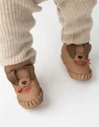 Donsje Бебешки кожени обувки Junus Booties Western Dog