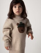 Donsje Детски вълнен пуловер Denn Merino Wool Sweater Bear