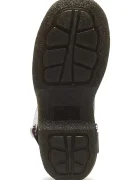 Dr. Martens ботуши под коляното дамски от кожа Buzz Hi бордо DM43172600