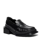 Dr. Martens Кожени мокасини Maybole Loafer в черно с платформа DM42063001