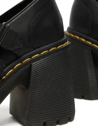 Dr. Martens Кожени обувки с дебел ток Eviee Mary Jane в черно с дебел ток DM27371001