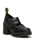 Dr. Martens Кожени обувки с дебел ток Eviee Mary Jane в черно с дебел ток DM27371001