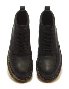 Dr. Martens кубинки от кожа Lowell Chukka черни DM43680001