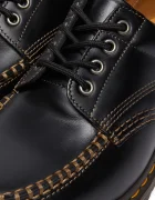 Dr. Martens половинки обувки от кожа Lowell черни DM31816001