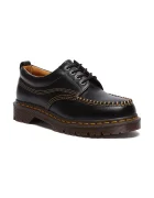 Dr. Martens половинки обувки от кожа Lowell черни DM31816001