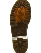 Dr. Martens половинки обувки от кожа Lowell черни DM43679001