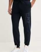 EA7 Emporio Armani Памучен спортен панталон мъжки в тъмносиньо с принт AF22266.7M001415