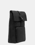 EA7 Emporio Armani Раница в черно голям размер с изчистен дизайн AF13811.7X000287