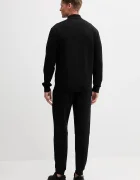 EA7 Emporio Armani спортен комплект анцуг мъжки с вискоза черен 8NPV56.PJ4EZ