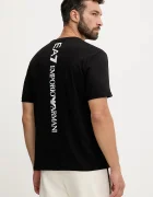 EA7 Emporio Armani тениска мъжка от памук черна AF10375.7M000567