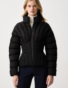 Elisabetta Franchi капитонирано яке дамско черно PI95D66E2