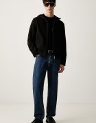 Emporio Armani тениска мъжка от памук черна EM006779 AF28078