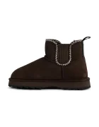 Emu Australia Higgie апрески дамски от велур кафяви W13198