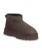 Emu Australia Sharky Micro Flatform апрески дамски от велур кафяви W13304