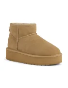 Emu Australia Stinger Micro Flatform 2.0 апрески дамски от велур бежови W13296