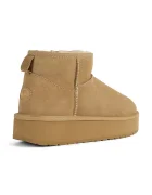 Emu Australia Stinger Micro Flatform 2.0 апрески дамски от велур бежови W13296