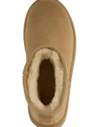 Emu Australia Stinger Micro Flatform 2.0 апрески дамски от велур бежови W13296