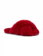 Emu Australia Вълнени пантофи Mayberry в червено W11573