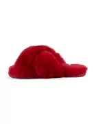 Emu Australia Вълнени пантофи Mayberry в червено W11573