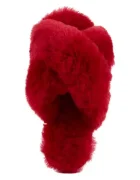 Emu Australia Вълнени пантофи Mayberry в червено W11573