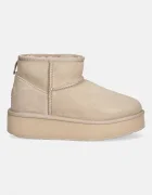 Emu Australia Велурени апрески Stinger Micro Flatform 2.0 в бежово W13296