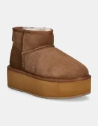 Emu Australia Велурени апрески Stinger Micro Flatform в кафяво W13082.CHES