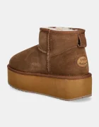Emu Australia Велурени апрески Stinger Micro Flatform в кафяво W13082.CHES