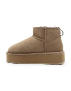 Emu Australia Велурени апрески Stinger Micro Flatform в кафяво W13082.CORI