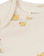 Fanga Fontana боди за бебе с памук BELLO LS BODY OCS бежово FA100091