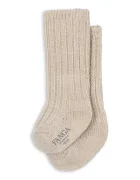 Fanga Fontana Вълнени чорапи LANA HEAVY KNITTED SOCKS в бежово FA100020