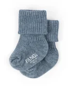 Fanga Fontana Вълнени чорапи LANA LIGHT KNITTED SOCKS в синьо FA100053