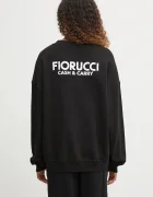 Fiorucci Памучен суичър Cash and Carry Print Relaxed Crewneck
