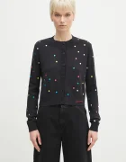 Fiorucci Вълнена жилетка Confetti Dot Print Logo