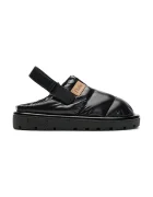 Flufie Пантофи Jet Black