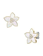 Fossil обици дамски от неръждаема стомана седеф Sutton JF04973710