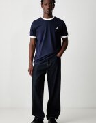 Fred Perry тениска мъжка от памук тъмносиня M4620