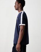 Fred Perry тениска мъжка от памук тъмносиня M4620