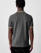 Fred Perry тениска с яка мъжка от памук зелена M3600
