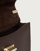Furla чанта crossbody дамска от кожа 1927 Mini Crossbody 20 кафява BAFKACO.ARE000.4284S